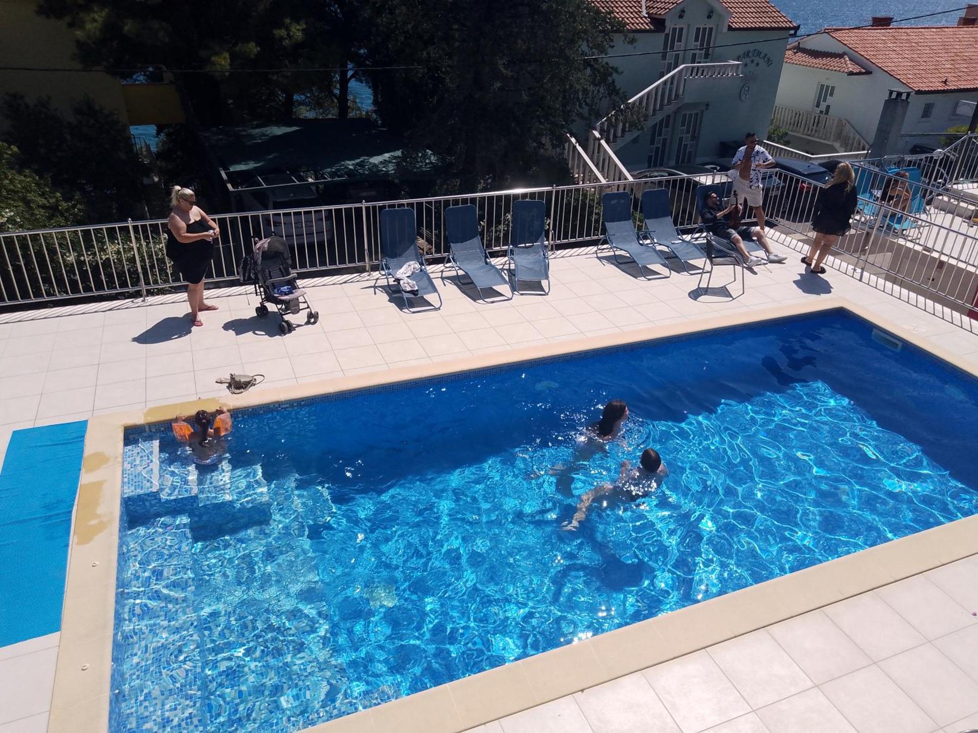 Villa Pinky And Superior Trogir Seget Vranjica Buitenkant foto