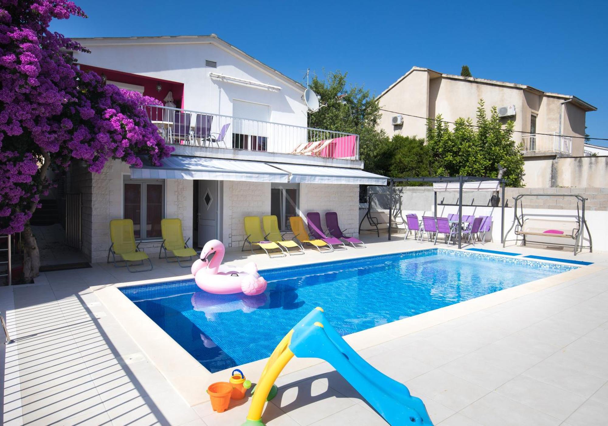 Villa Pinky And Superior Trogir Seget Vranjica Buitenkant foto