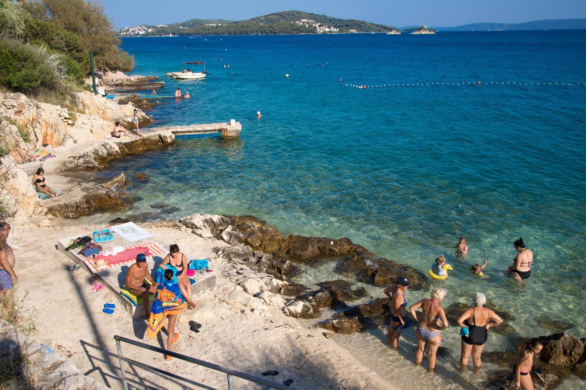 Villa Pinky And Superior Trogir Seget Vranjica Buitenkant foto
